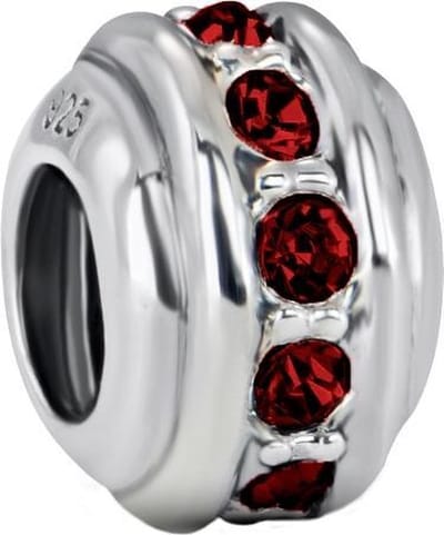 Quiges - 925 - Zilveren - Bedels -Sterling zilver - Beads - Ornament Kraal Charm - Geschikt – voor - alle bekende merken - Armband Z117