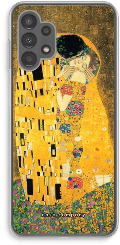 Case Company® - Hoesje geschikt voor Samsung Galaxy A13 4G hoesje - Der Kuss - Soft Cover Telefoonhoesje - Bescherming aan alle Kanten en Schermrand