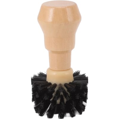 Brosse de nettoyage pour porte-filtre, brosse de nettoyage professionnelle portable pour presse à café avec manche en bois 51mm 54mm