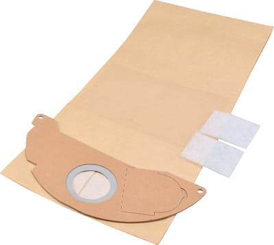 Geschikt voor KARCHER. 10 stuks. Stofzuigerzakken voor 2501, 2601, 3001, Papier + 2 Motorfilter. COVAKO Merk