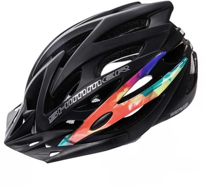 Meteor - Fietshelm - Shimmer - maat L 58-61 cm zwart