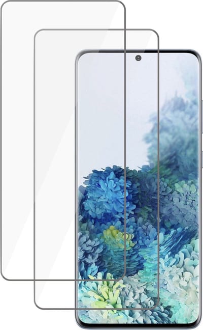 Screenprotector geschikt voor Samsung Galaxy S20 - Tempered Glass Screen Protector - 2 Stuks
