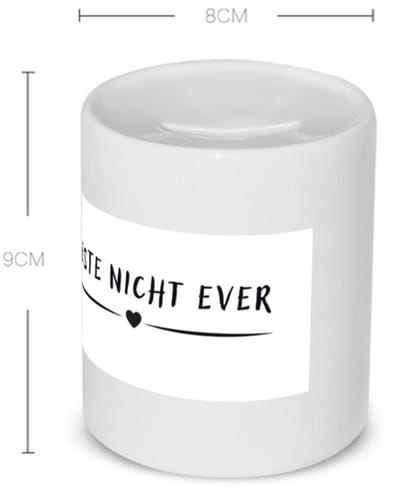 Akyol - beste nicht ever Spaarpot - Nicht - cousin - leuk cadeau voor je nicht - 350 ML inhoud