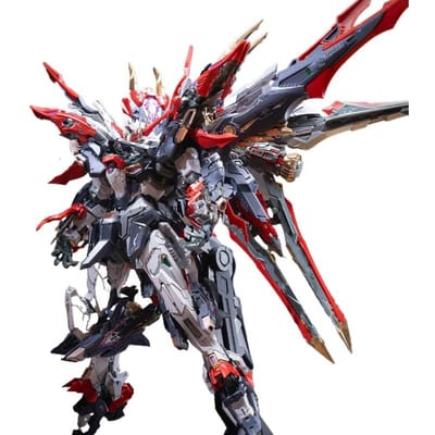 Op Voorraad Oneindige Dimensie Nemesis 1/100 Mecha Bouwpakket Actiefiguren Desktop Ornament Verrassingscadeau Verzamelspeelgoed black