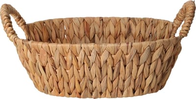 H&S Collection Broodmand - gevlochten riet - naturel - 30 x 25 x 11 cm