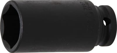 BGS Kracht dopsleuteldop zeskant, diep 1/2 27 mm