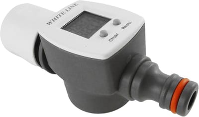 Digitale Watermeter met Klik-Vergrendeling - Eenvoudige Verbinding en Tot 1000 Liter Meting