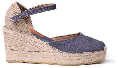 Toni Pons Laia-nt Wedge Espadrilles Blauw EU 42 Vrouw