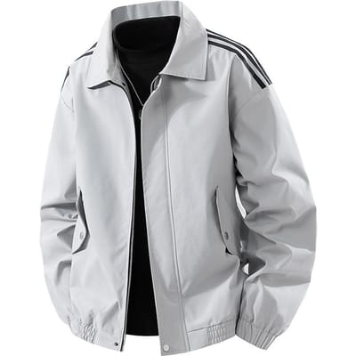 Gestreept Jas Heren Rever Herfst en Winter Nieuw Heren Jeugd Amerikaanse Luxe Mode Casual Jas Jas 4XL