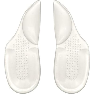 Steunzolen voor Schokabsorptie & Voetcomfort - Ideaal voor Platvoeten & Sport transparant