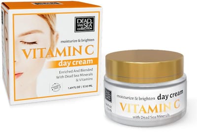 Israëls merk Dead Sea Dagcrème Hydraterend met Vitamine C - verrijkt met mineralen uit de zee 50ml