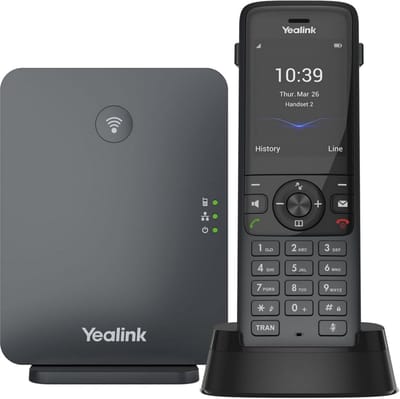 Draadloze Telefoon - DECT Telefoon - Zakelijk Gebruik - Lange Beltijd - 500 g - Zwart