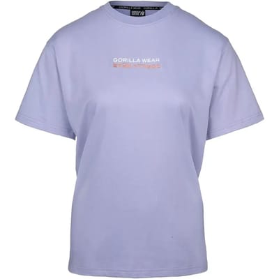 Gorilla Wear Medina Oversized T-shirt - Lila - XS