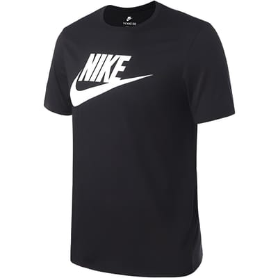 T-shirts Nike Homme Noir Col Rond Coupe Droite Modérée 940432-013 L black