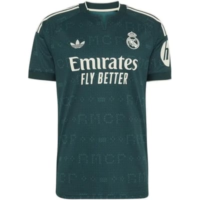 Adidas Real Madrid Truien/Replica's Heren - Groen - Maat XL - Poly Jersey