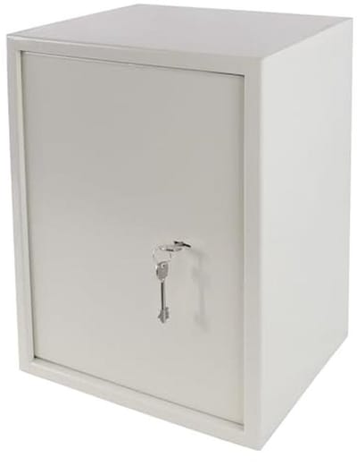Meubelkluis met Dubbelbaardslot - Veilig en Ruimtebesparend - 35 x 31 x 50 cm - Voor Kantoor, Winkels en Thuis