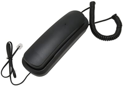 Dailygoods- Wandtelefoon Duidelijke Geluidskwaliteit - Retro Muurbevestiging - Handset met Mute-functie - Compact voor Bureau/Wand - Plug and Play Functie - Vaste Telefoon