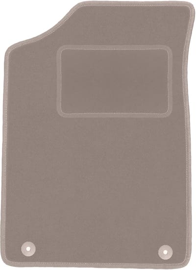 Beige bestuurdersmat voor: Peugeot 106 hatchback (1991-2003)
