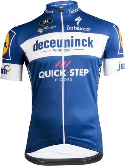 Deceuninck Quik Step Vermarc 19 Trui Korte Mouwen SPL Aero Maat 8XL