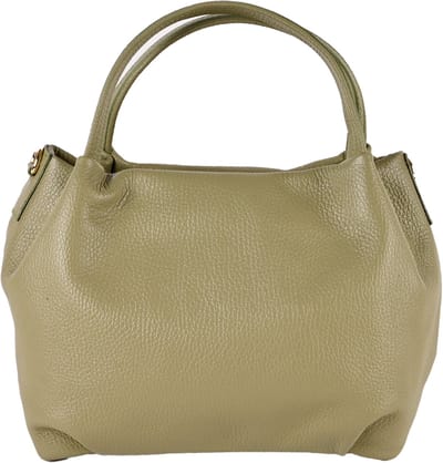 Giuliano lederen handtas Aanya - Dames - Made in Italy - Groen