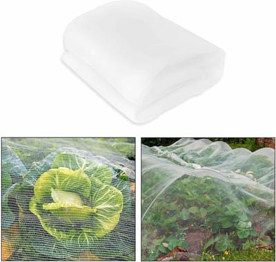 Fijn gaas voor plantenbescherming - Insectennet voor groenten en tuinplanten 3 x 10 m, ideaal voor het beschermen van gewassen en het tegengaan van plagen