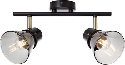 Brilliant RONALD - Plafondlamp - Messing;Zwart