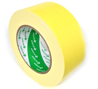 Nichiban Gaffa Tape NT1200 Duct Tape 50 mm / 25 meter in geel - Originele Gaffer Tape