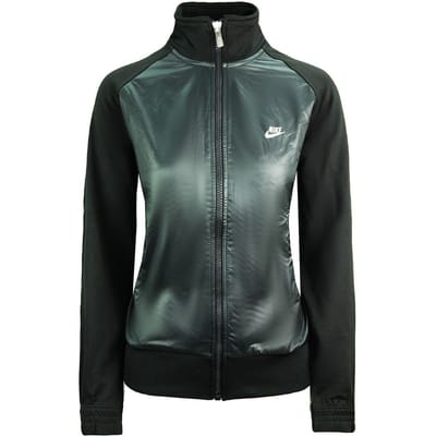 Nike Logo Dames Zwart Track Jacket