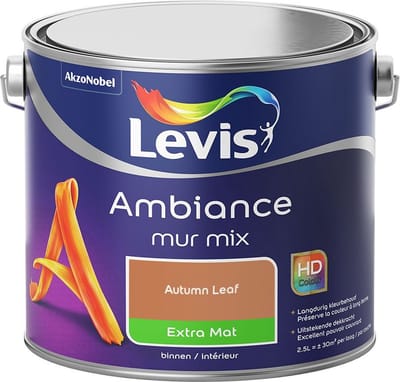 Levis - Ambiance Mur Extra Mat Mix - Autumn Leaf - Mengverf - 2,5 L