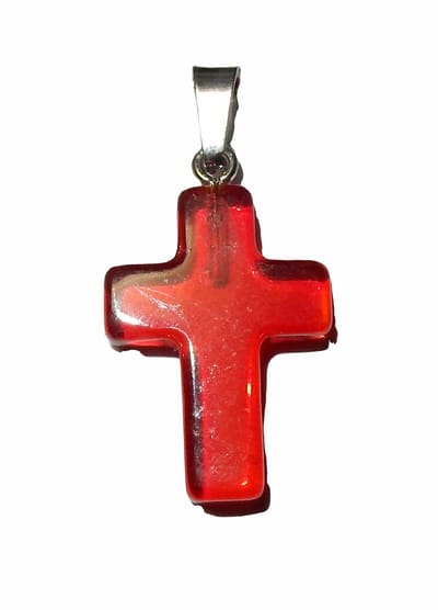 Epoxy Hars Kruis Hanger Rood
