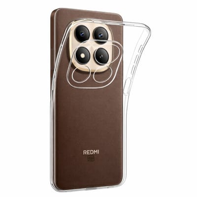 Hoesje voor Xiaomi Redmi Note 15 Pro Plus 5G - Siliconen Gel TPU Transparant Flexibele bescherming Ultradun
