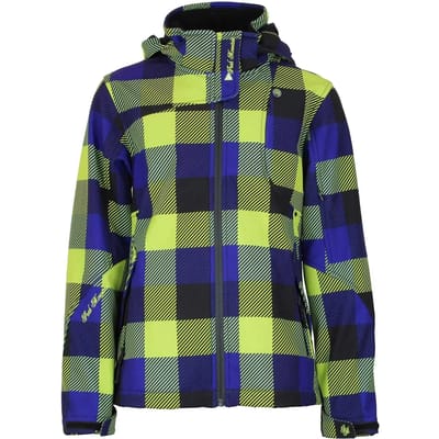 Meisjes softshell jas met print Peak Mountain Gaveny