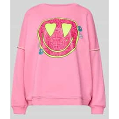 Oversized sweatshirt met Motiefprint