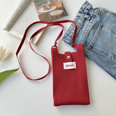 Effen Kleur Gebreide Tas Mini Schoudertas Crossbody Boodschappentas Ins Dopamine Kleine Tas Voor Vrouwen Meisjes Telefoonzakje