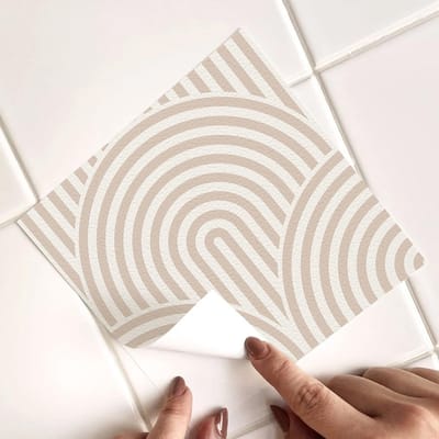 Dailygoods- Tegellijm - 50 Stuks - Zelfklevende Tegelstickers