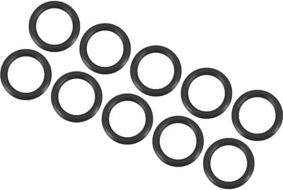 Allecto - Water Tap Seal - O-ring Set - Ozone en weerbestendig - 10 stuks - Nitrile Rubber - Voor keuken en badkamer - Zwart