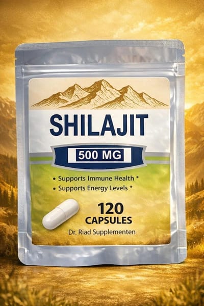 Shilajit Capsules 500 mg - 120 Vegan Capsules – Waarom zou je dagelijks 500 mg Shilajit nemen ?