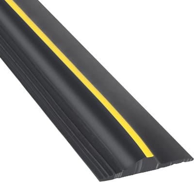 Garagedeurdrempel 305 m/18 mm vochtbestendig - eenvoudig te monteren - vloerafdichting voor garages hallen - magazijnen werkplaatsen .
