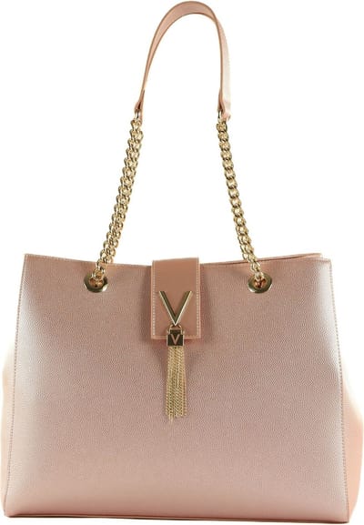VALENTINO Schoudertas Divina Shoulder Bag Rosa Metallizato Roze