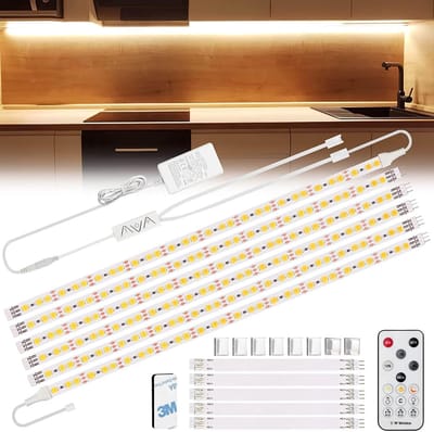 LEDstrip 3m Warm Wit met Afstandsbediening - Dimbare Lichtstrip voor Keuken, Meubels en Decoratie