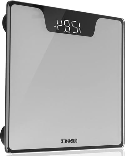 Persoonlijke Weegschaal - Digitale Weegschaal - Gezondheid Bijhouden - Stap-op Technologie - 180 kg Capaciteit - Zwart Glas