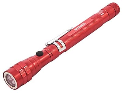 3 LED Telescopische Takel-lampen met Magnetische Bevestiging