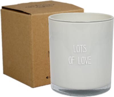 My Flame - Geurkaars 'Lots of Love' - Amber's Secret - 50 branduren