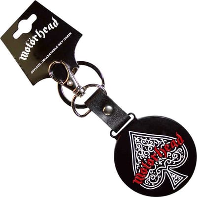 Motorhead - Ace Of Spades Emblem Sleutelhanger - Zwart