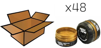 Nishman Hair Styling wax 07 Gold one - 48 stuks voordeelverpakking