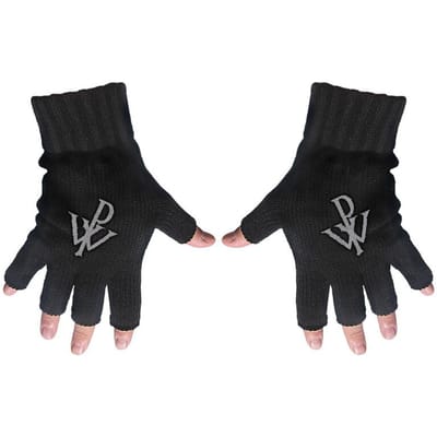 Powerwolf Logo Unisex Vingerloze handschoenen - zwart - Standard