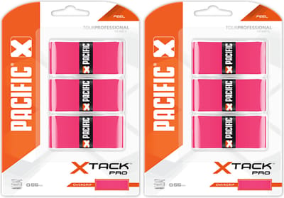 Pacific X Tack Pro Overgrip Duo Pack Roze Uitvoering : Duo Pack Roze