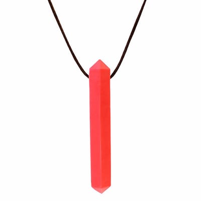 ARK Therapeutic kauwketting Krypto-Bite rood voor kinderen en volwassenen.