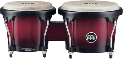 Meinl HB100WRB Headliner Series Wood Bongos Wine Red Burst bongos