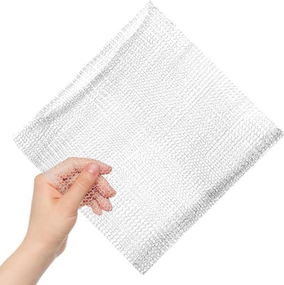 Netzak Wortelbescherming - Planten Beschermer - Planten Verpotten - Roestvrij Staal - 25 cm - Zilver